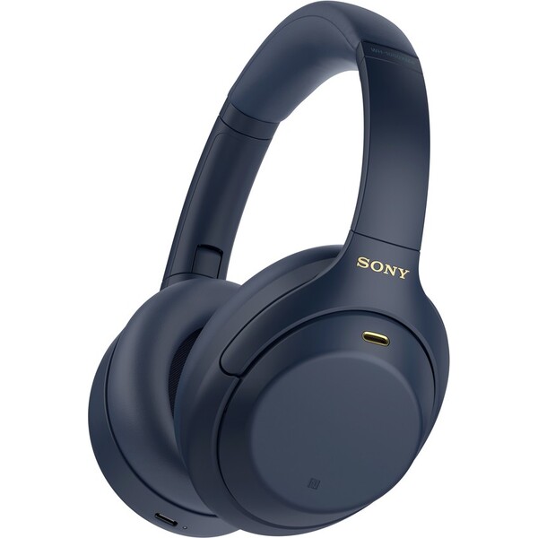 Levně Sony WH-1000XM4 bezdrátová sluchátka modrá