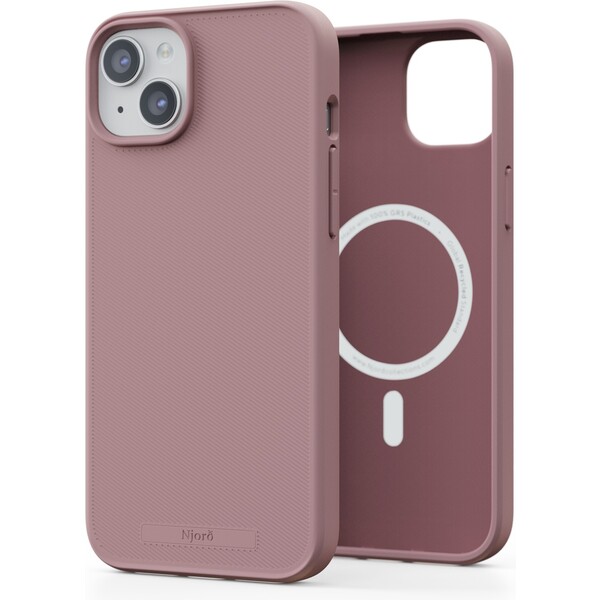 Levně NJORD 100% GRS MagSafe kryt iPhone 15 Plus růžový