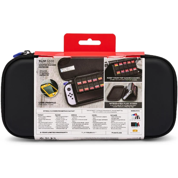 PowerA Slim Case Master Sword Defense (Switch) - Pouzdra - Obrázek ME3L100501