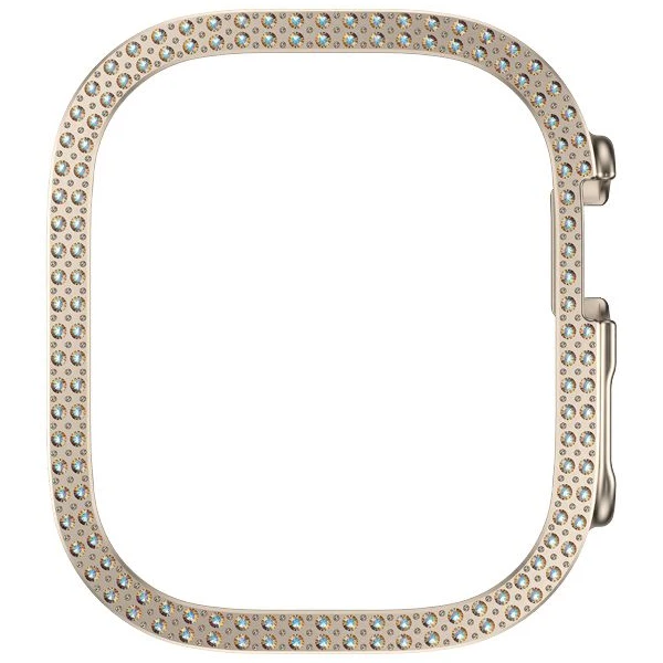 PanzerGlass® SAFE Apple Watch Ultra 3/2/1 bumper rámeček třpytivě zlatý - Pouzdra - Obrázek MHWA000L01