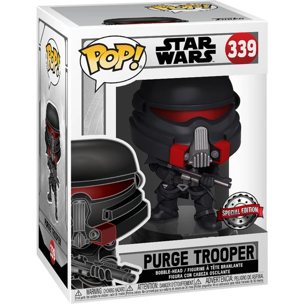 Funko POP! #339 Star Wars: The Last Jedi Fallen Order - Purge Trooper (Special Edition) - Funko POP! - Obrázek MJKJ100201