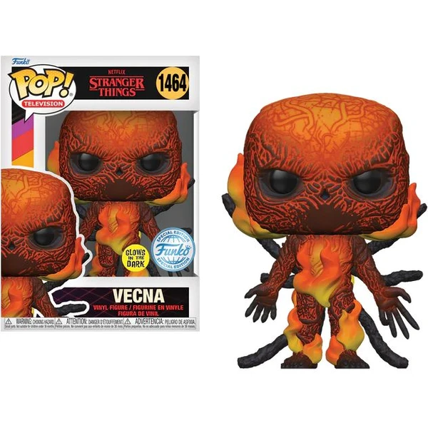 Funko POP! #1464 TV: Stranger Things S4 - Vecna (Red/Fire) (GITD) - Funko POP! - Hlavní obrázek