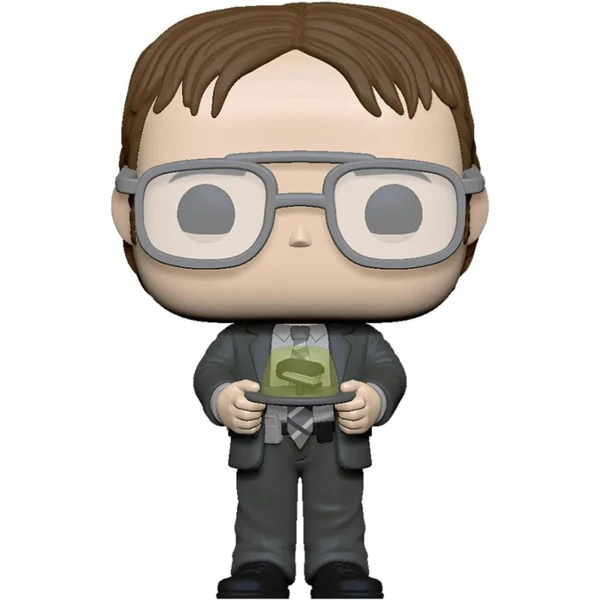 Funko POP! #1004 TV: The Office S2- Dwight w/Jello Stapler - Funko POP! - Obrázek MP03700301