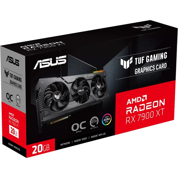ASUS TUF Gaming AMD Radeon RX 7900 XT OC Edition 20GB GDDR6 - Grafické karty - Obrázek MUOA700301