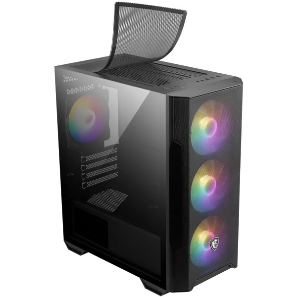 MSI MAG FORGE M100R černá - Počítačové skříně - Obrázek N0C9000J01