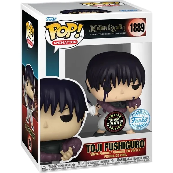Funko POP! #1889 Animation: Jujutsu Kaisen - Toji Fushiguro (Šance na chase) (GITD) - Funko POP! - Obrázek N0OG000J01