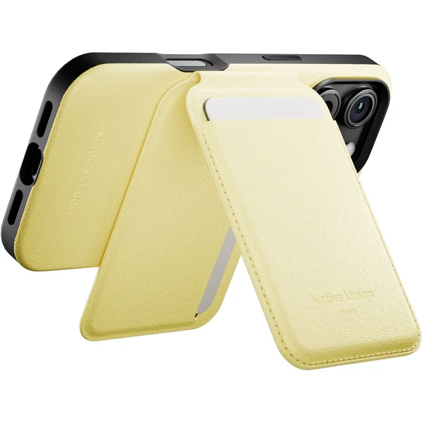 Native Union Active Wallet Stand MagSafe peněženka žlutá - Peněženky - Obrázek N31A000P01