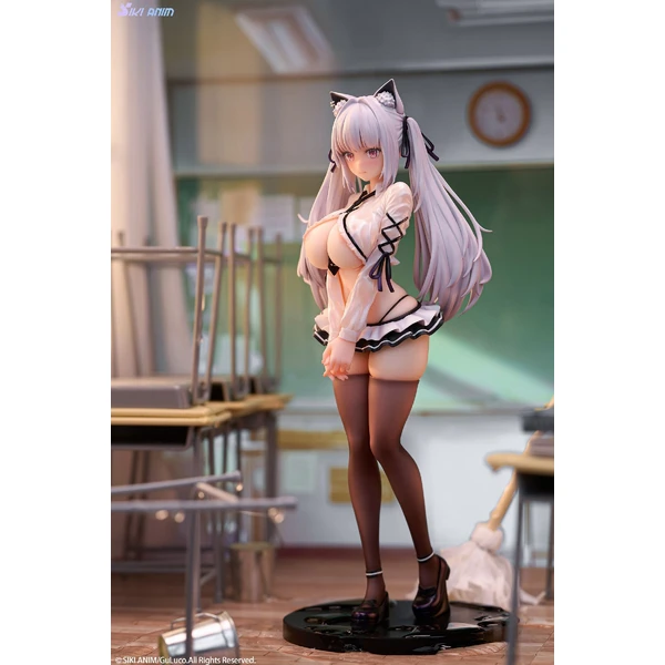 Ecchi soška SIKI ANIM 1/7 Original Character - Alvina-Chan (Wet Version) 26 cm - Hentai sošky a sochy 18+ - Obrázek N3DE000K01