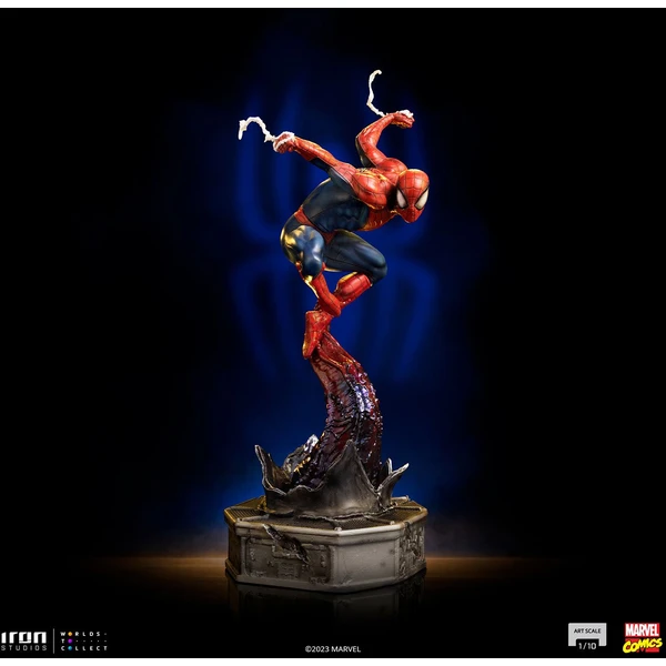 Soška Iron Studios Art Scale 1/10 Deluxe Spider-man vs Villains - Spider-Man 37 cm - Sochy a sošky - Obrázek N3M7000J01