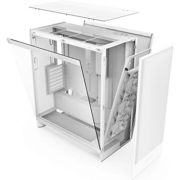 NZXT H7 Flow bílá - Počítačové skříně - Obrázek N6EA000N01
