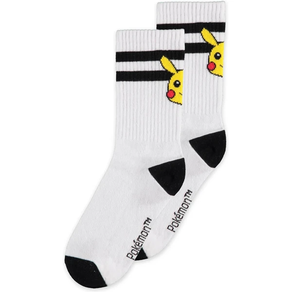 Ponožky dámské sportovní Pokémon - Pikachu & Gengar 35/38 (2 páry) - Ponožky - Obrázek N6QE000N01