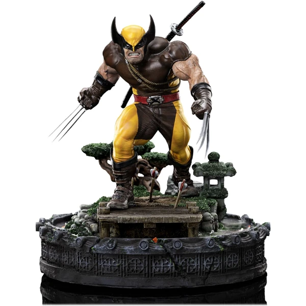 Soška Iron Studios Art Scale 1/10 Deluxe Marvel: X-Men Wolverine Unleashed 20,5 cm - Sochy a sošky - Obrázek N7T7000L01