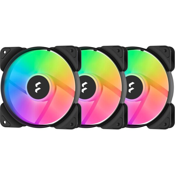 Fractal Design Aspect 12 ARGB Black Frame 3-pack