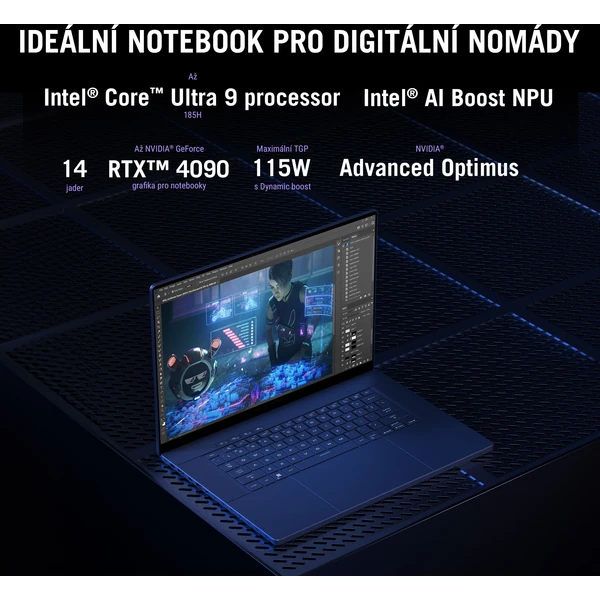 ASUS ROG Zephyrus G16 (GU605MY-NEBULA026W) šedý - Notebooky - Obrázek NB34000L01