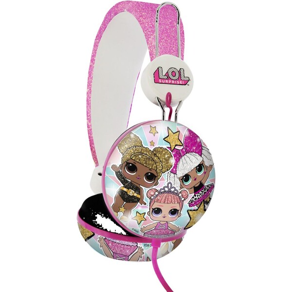 Levně OTL dětská náhlavní sluchátka s motivem L.O.L. Suprise Glitter Glam
