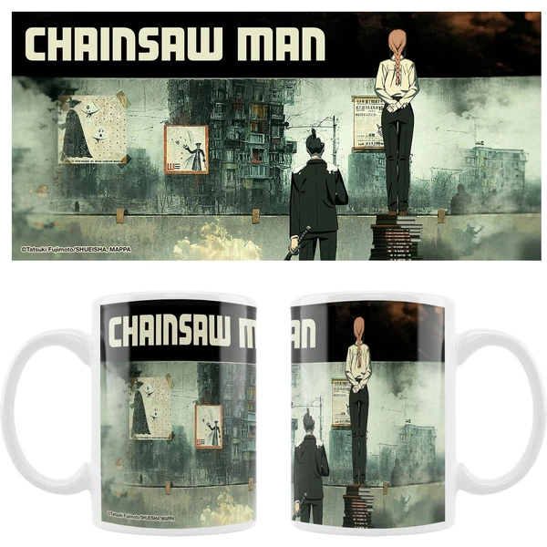 Hrnek Chainsaw Man - Makima & Aki 320 ml - Hrnky - Obrázek NF39G00101