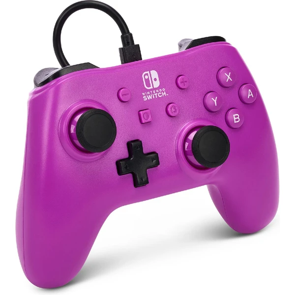PowerA drátový herní ovladač fialový (Switch) - Herní ovladače - Obrázek NGMM100501