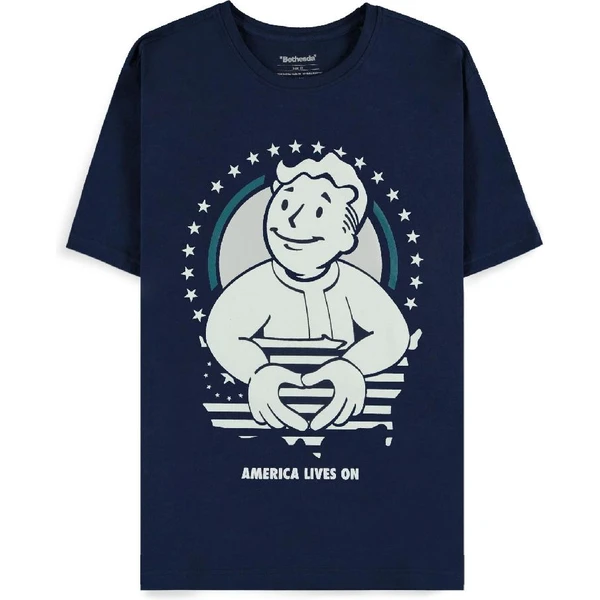 Tričko Fallout - America Lives On 2XL - Trička - Hlavní obrázek
