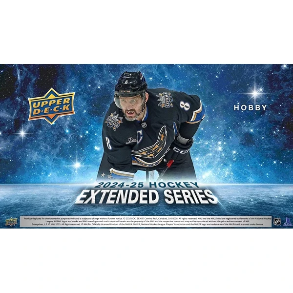Hokejové karty 2024-25 Upper Deck Extended Series Hockey Hobby Box - Hokejové karty - Obrázek NQ1H000L01
