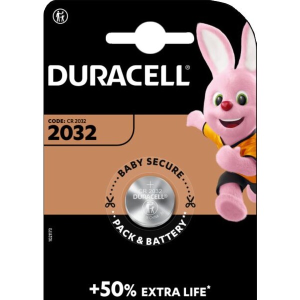 Duracell DL/CR 2032 lithiová baterie, 1 ks