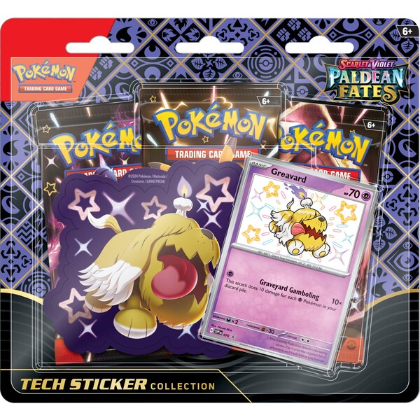 Levně Pokémon TCG: SV4.5 Paldean Fates - Tech Sticker Collection
