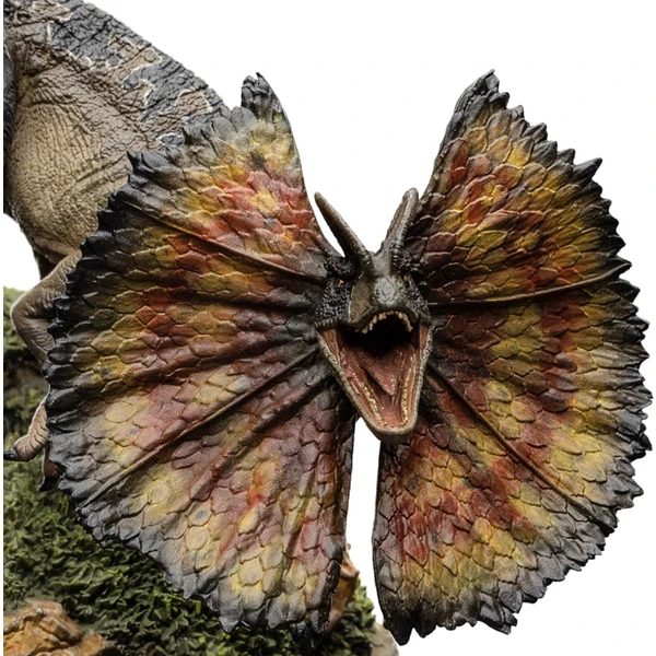 Soška Iron Studios Jurassic World - Dilophosaurus Art Scale 1/10 13 cm - Sochy a sošky - Obrázek NV92000N01