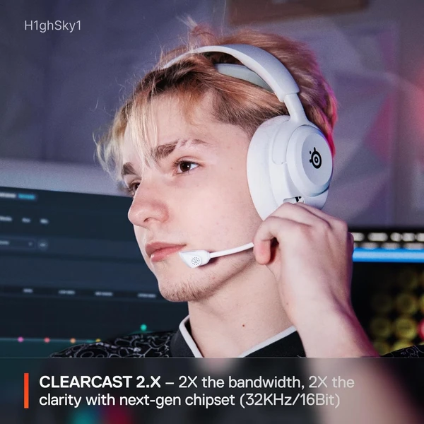 SteelSeries Arctis Nova 5P herní sluchátka bílá - Sluchátka - Obrázek O0A8000O01
