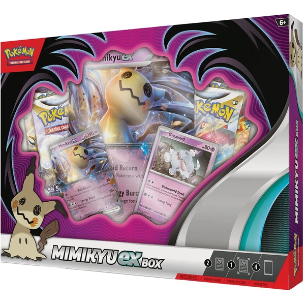 Pokémon TCG: Mimikyu ex Box - Pokémon karty - Hlavní obrázek