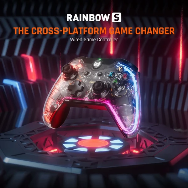 BIGBIG WON Rainbow S drátový herní ovladač - Herní ovladače - Obrázek O0K3000O01