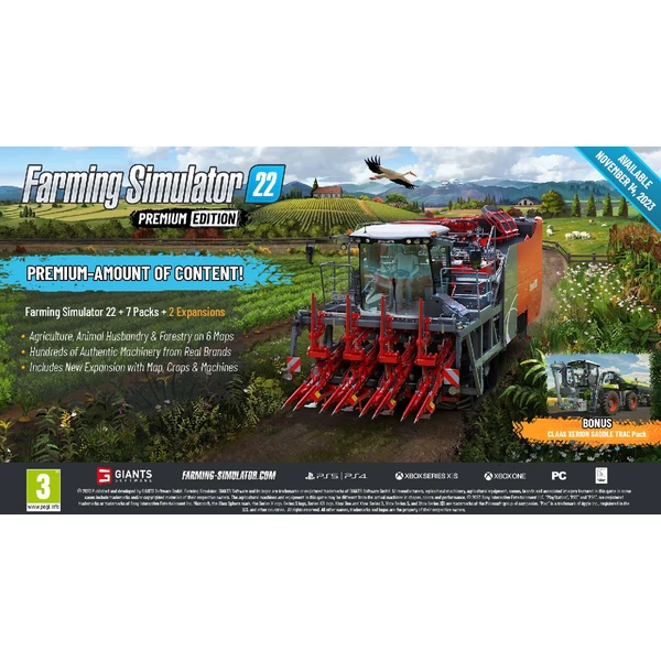 Farming Simulator 22: Premium Edition (PS4) - Hry pro PS4 - Obrázek O1T6000601