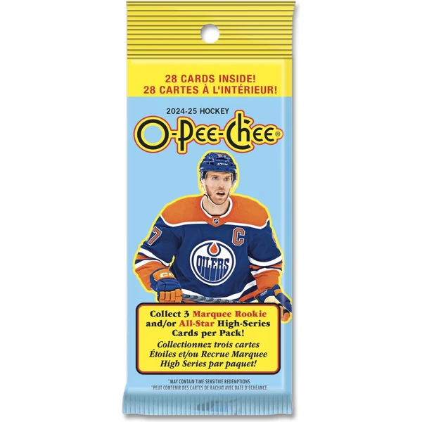 Hokejové karty 2024-25 Upper Deck O-Pee-Chee Hockey FAT Balíček - Hokejové karty - Hlavní obrázek