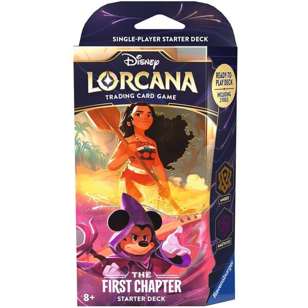 Levně Disney Lorcana: The First Chapter - Starter Deck Amber & Amethyst