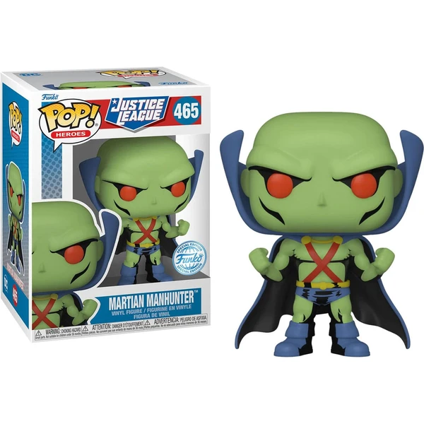 Funko POP! #465 Heroes: Justice League Comic - Martian Manhunter - Funko POP! - Hlavní obrázek