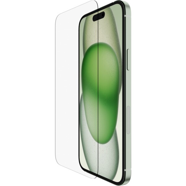 Levně Belkin SCREENFORCE™ TemperedGlass Anti-Microbial sklo iPhone 15 Plus/iPhone 14 Pro Max