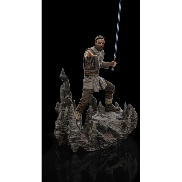 Soška Iron Studios BDS Art Scale 1/10 SW: Obi-Wan Kenobi - Obi-Wan 29,5 cm - Sochy a sošky - Obrázek O5Z9000K01