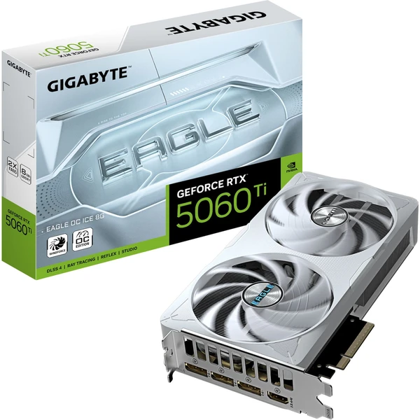 GIGABYTE NVIDIA GeForce RTX 5060 Ti EAGLE OC ICE 8G - Grafické karty - Obrázek O7QF000N01