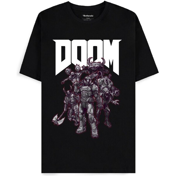 Levně Tričko DOOM - Demon Slayer XL