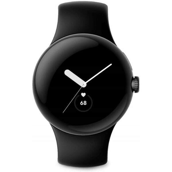 Levně Google Pixel Watch 41mm Matte Black/Obsidian