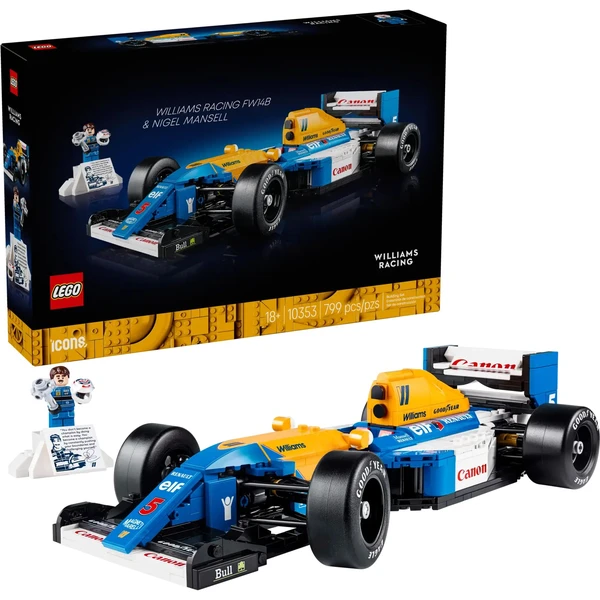 LEGO Icons 10353 Williams Racing FW14B a Nigel Mansell - LEGO - Hlavní obrázek