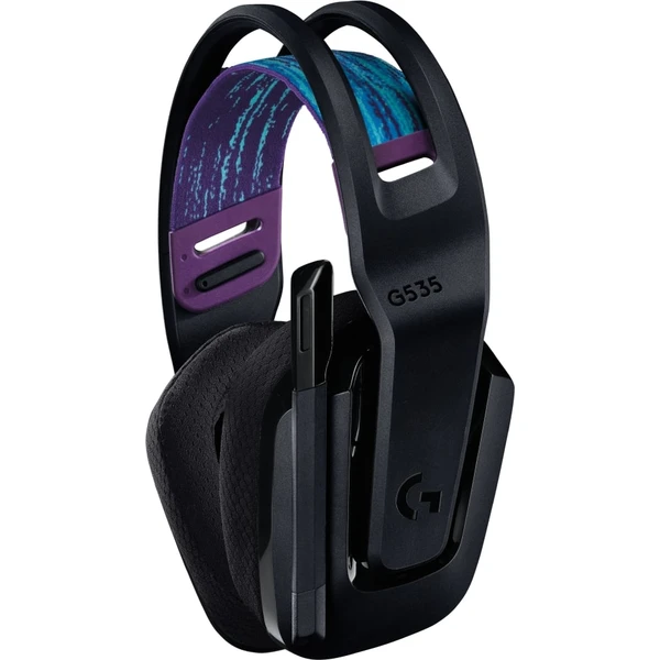 Logitech G535 LIGHTSPEED bezdrátová herní sluchátka černá - Sluchátka - Obrázek OD74000J01