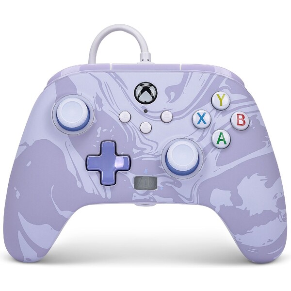 Levně PowerA Enhanced drátový herní ovladač (Xbox) Lavender Swirl
