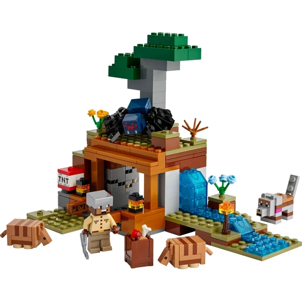 LEGO Minecraft 21269 Výprava do dolu a pásovec - LEGO - Obrázek OFSE000J01