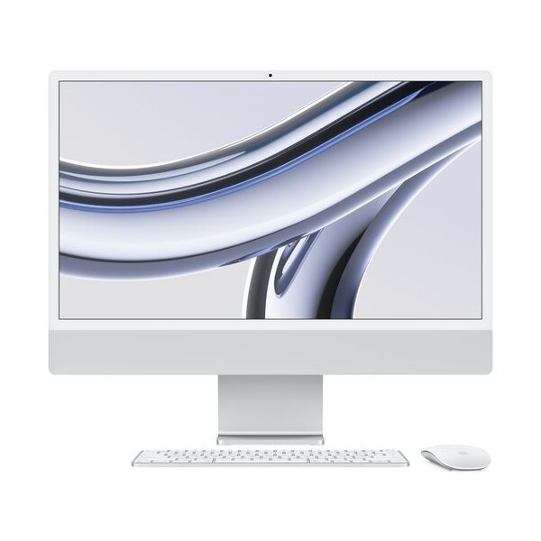 CTO Apple iMac 24" (2023) / VESA / 256GB SSD / 16GB / Mouse / CZ KLV / Stříbrný