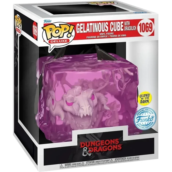 Funko POP! #1069 Deluxe: Dungeons & Dragons - Gelatinous Cube (GITD) - Funko POP! - Obrázek OKCG000N01