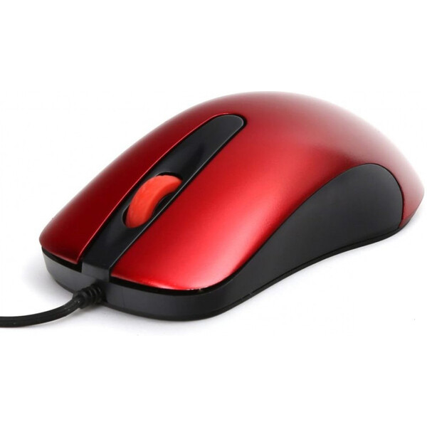 Levně Omega drátová myš OM0520R červená