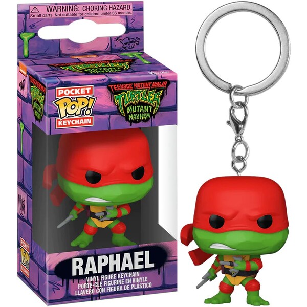 Funko POP! Keychain: TMNT Mutant Mayhem - Raphael
