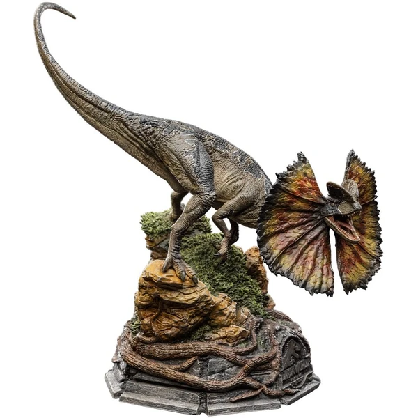 Soška Iron Studios Jurassic World - Dilophosaurus Art Scale 1/10 13 cm - Sochy a sošky - Obrázek OV92000N01