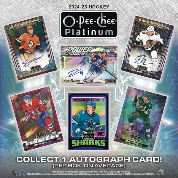 2024-25 Upper Deck O-Pee-Chee Platinum Hockey Blaster Box  - Hokejové karty - Obrázek P0BE000K01