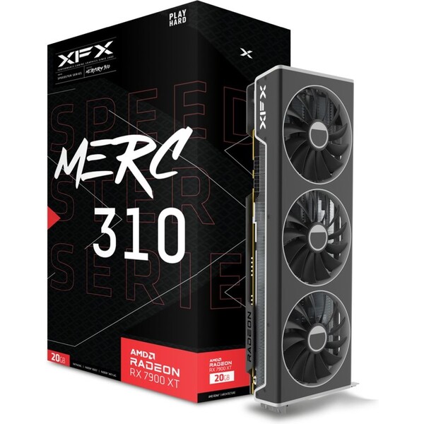 XFX Speedster MERC 310 AMD Radeon RX-7900 XT 20GB GDDR6