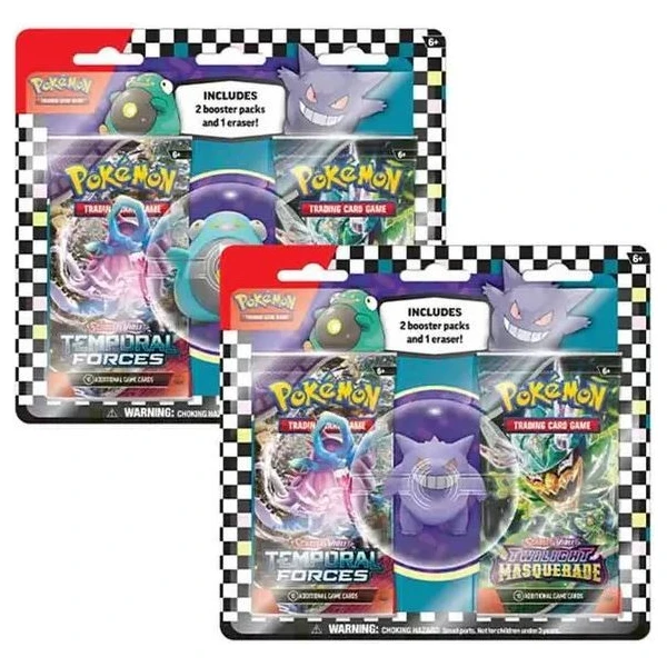 Pokémon TCG: Back to School 2024 - 2 Blister Booster s gumou - Pokémon karty - Hlavní obrázek